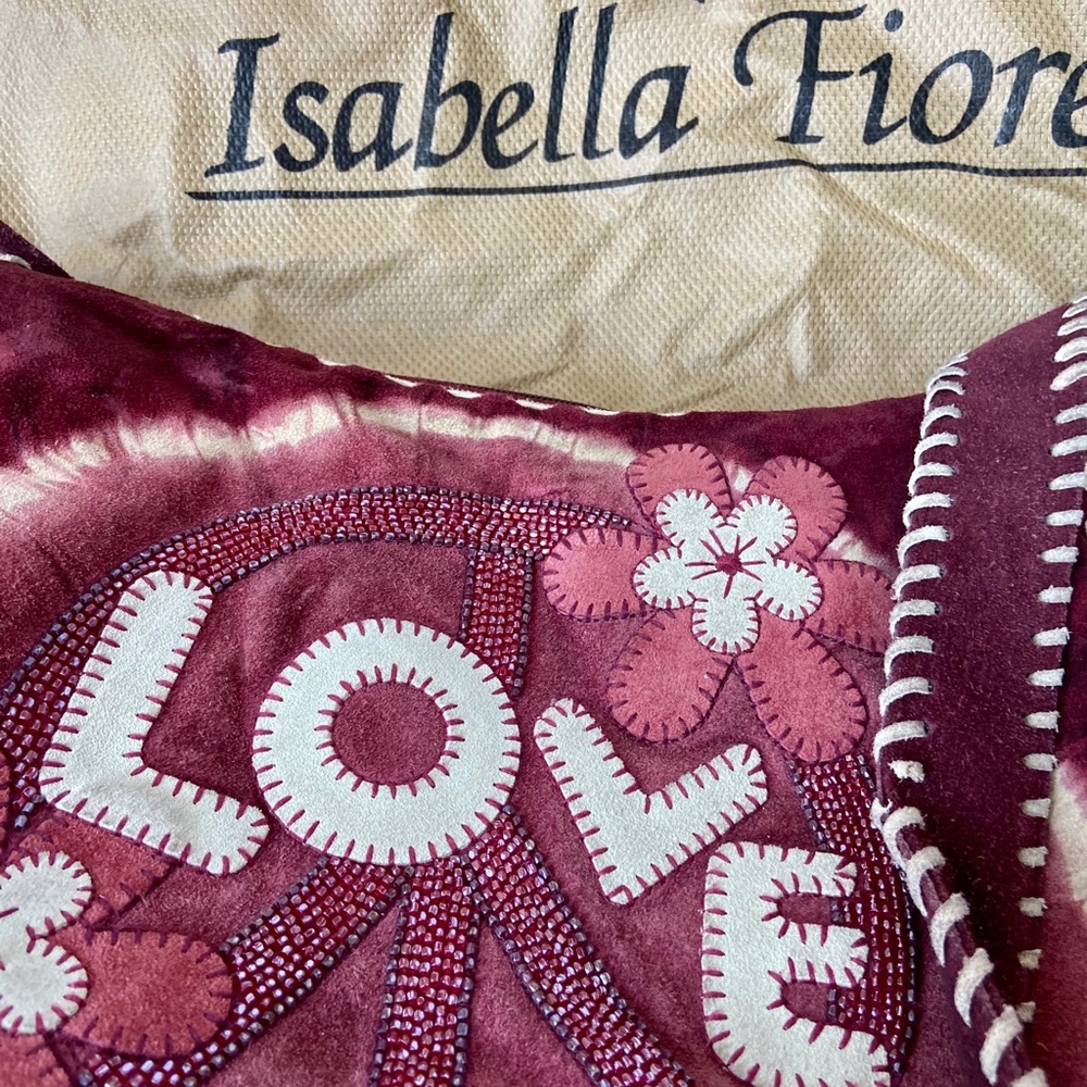 Isabelle Fiore suede shoulder bag